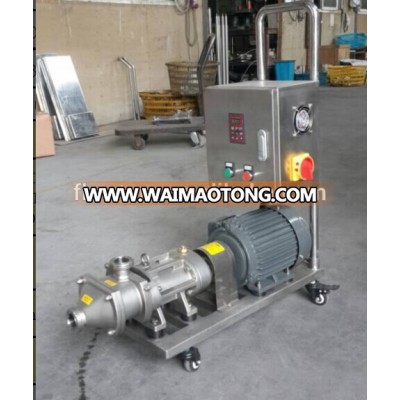 stainless steel food grade screw pump