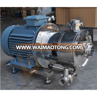 stainless steel milk homogenizing pump