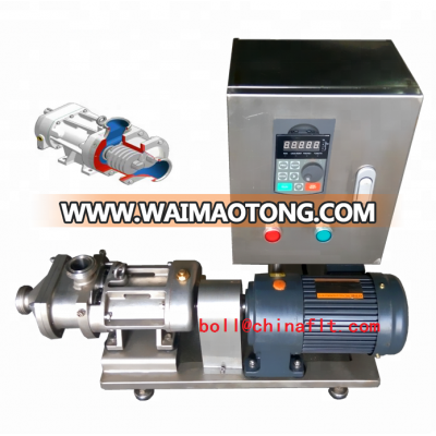 stainless steel sanitary screw pump