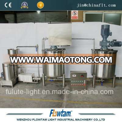 Flowtam Stainless Steel Stimulants Smoothies Making Machine with Tanks and Colloid Mill